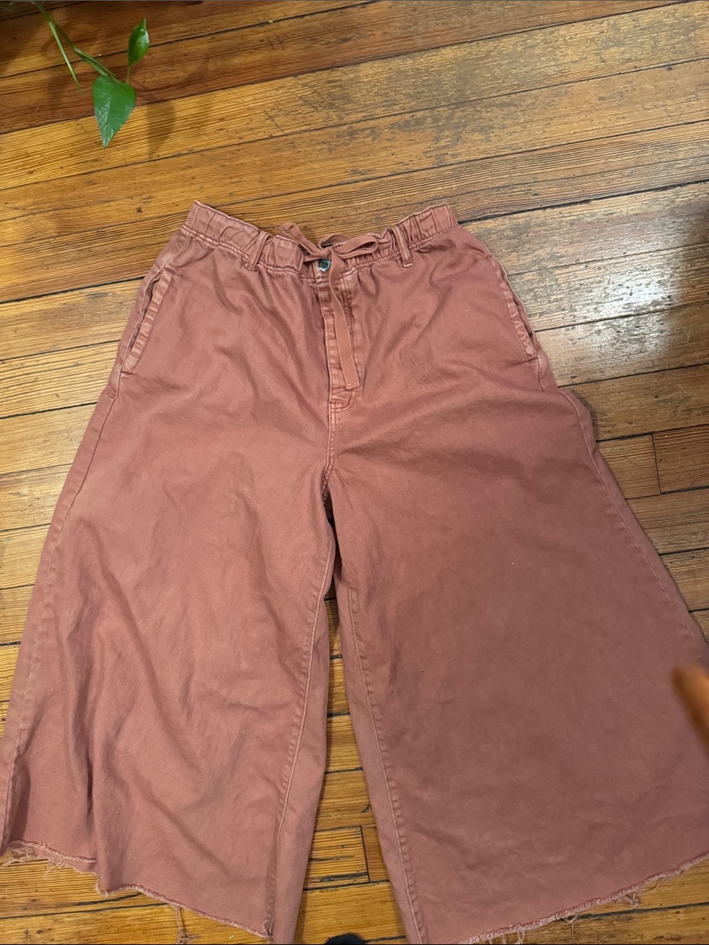 We The Free Ultra Wide Leg Jeans in Dusty Rose